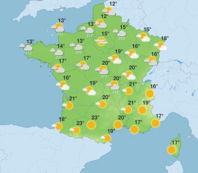 M&eacute;t&eacute;o : voici le temps qu'il fera pour le week-end de P&acirc;ques 2026