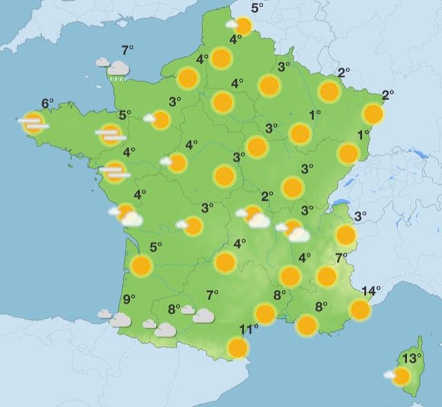 Grand froid : ces 18 départements sous vigilance jaune, la chute des températures inquiète