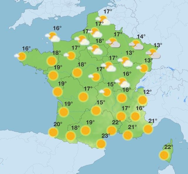 Météo : retour du soleil, voici le temps qu'il fera cette semaine