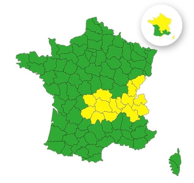 Neige et verglas : ces 14 départements où l’hiver fait un retour surprise ce mercredi
