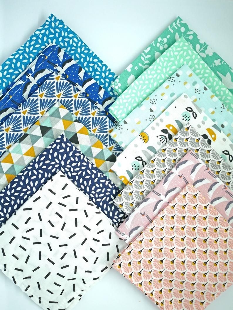 mouchoirs-en-tissu-colores