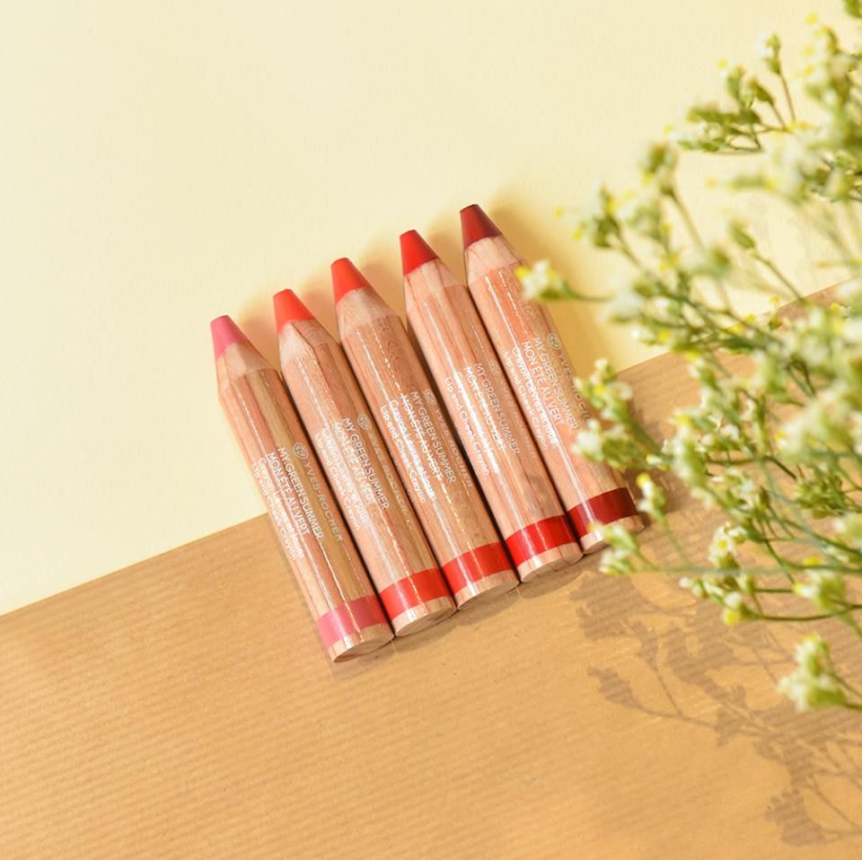 my-green-summer-crayons-levres