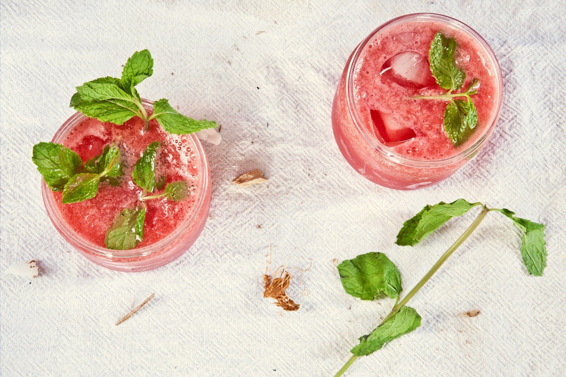 Recette du pink mojito maison facile.