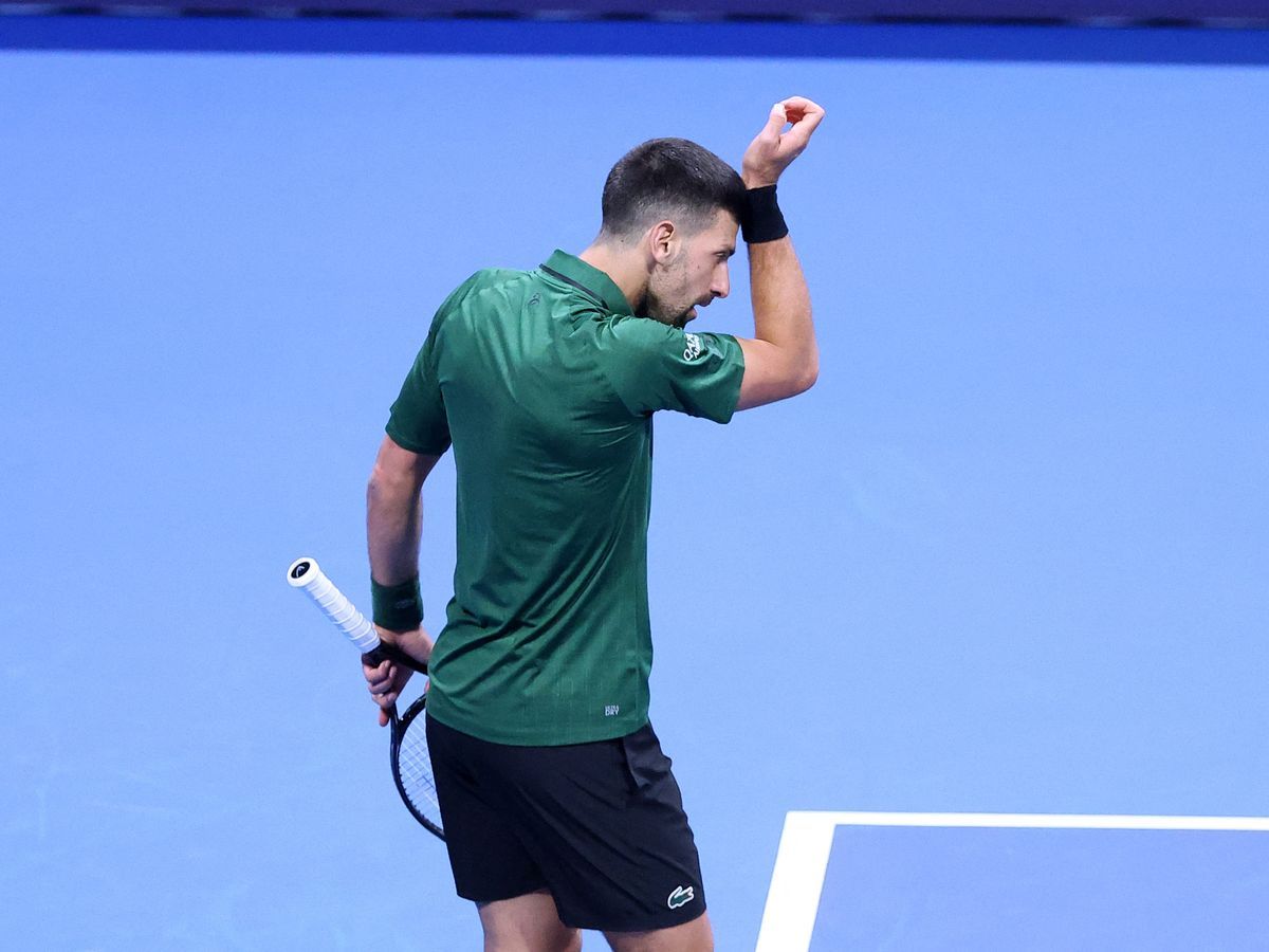 Novak Djokovic, bless&eacute;, d&eacute;clare forfait pour le Masters ATP de Turin