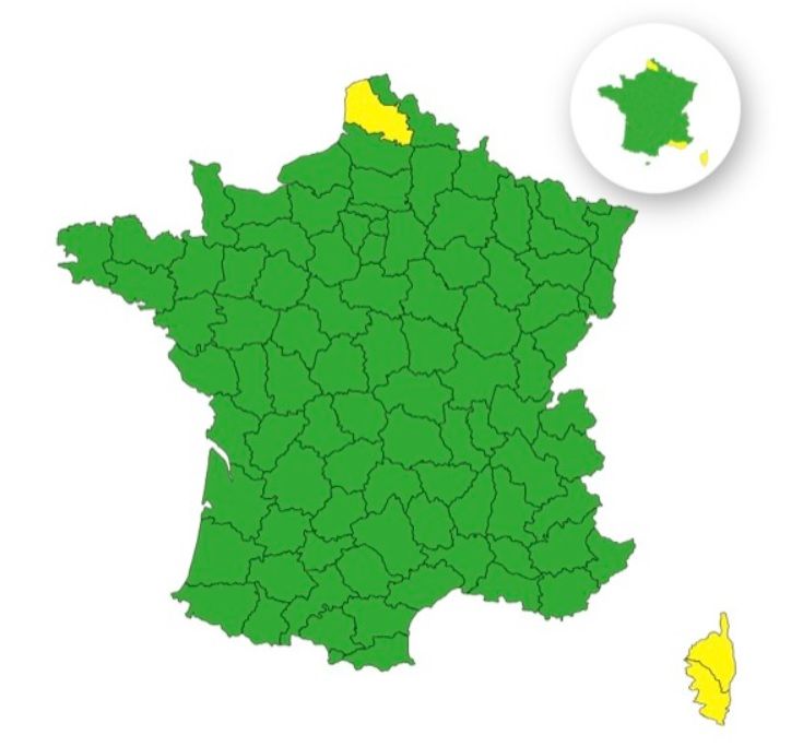 Orages : voici les 3 d&eacute;partements plac&eacute;s en vigilance jaune ce mardi 2 septembre 2025