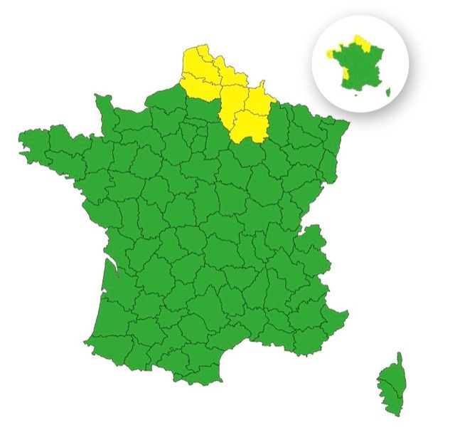 Orages : six départements placés en vigilance jaune ce jeudi 11 septembre 2025