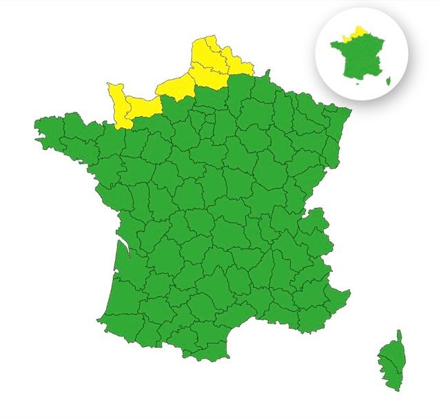 Orages en France : 6 départements placés en vigilance jaune ce vendredi 12 septembre 2025