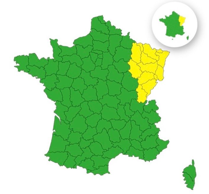 Orages : 11 départements placés en vigilance jaune ce vendredi 5 septembre 2025