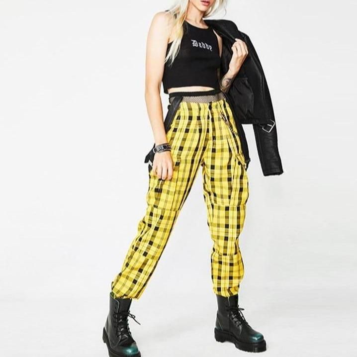 pantalon-ecossais-jaune