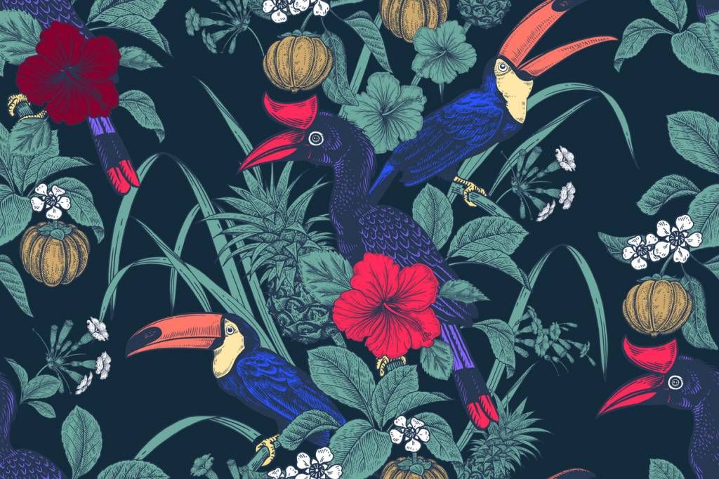 papier-peint-tropical