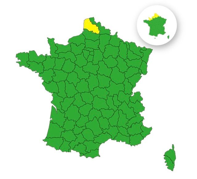 Pluie-inondation : ce département sera en vigilance jaune ce vendredi 12 septembre 2025