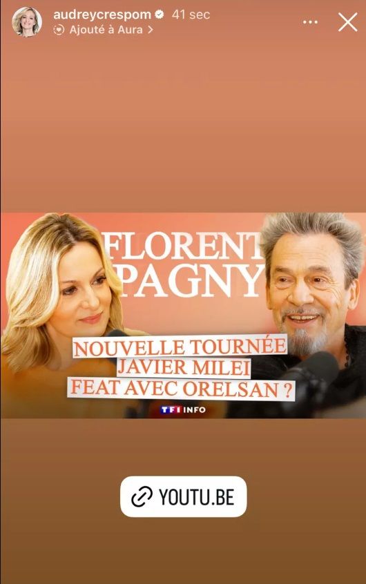 Audrey Crespo-Mara surprend tout le monde avec ce projet inattendu aux c&ocirc;t&eacute;s de Florent Pagny