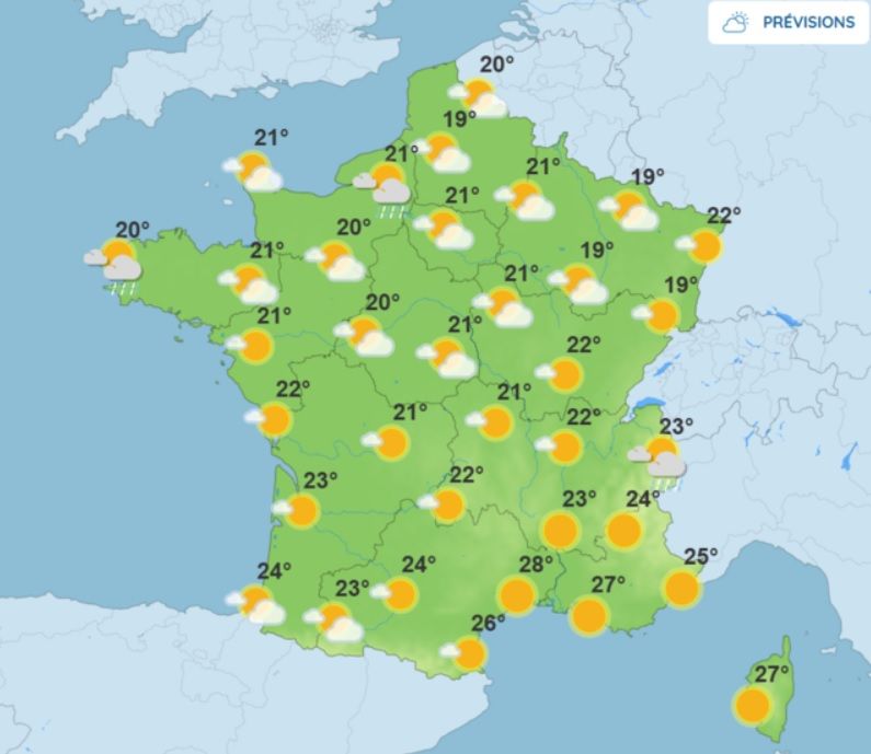 Pr&eacute;visions m&eacute;t&eacute;o : quel temps fera t-il vendredi 5 septembre ? 2025