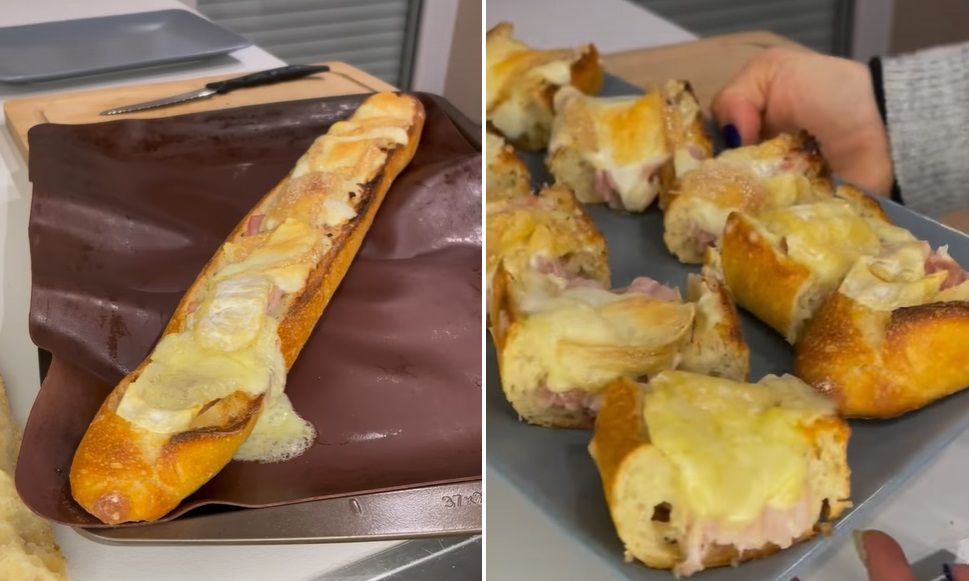 Recette baguette apéro four facile