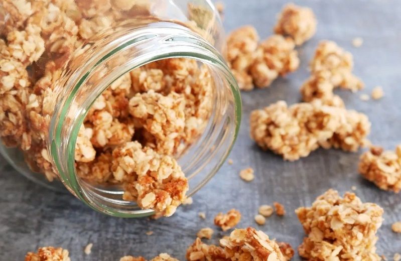 Recette c&eacute;r&eacute;ales Granola maison facile