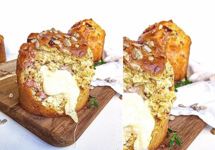 recette-muffins-coeur-coulant-mozzarella