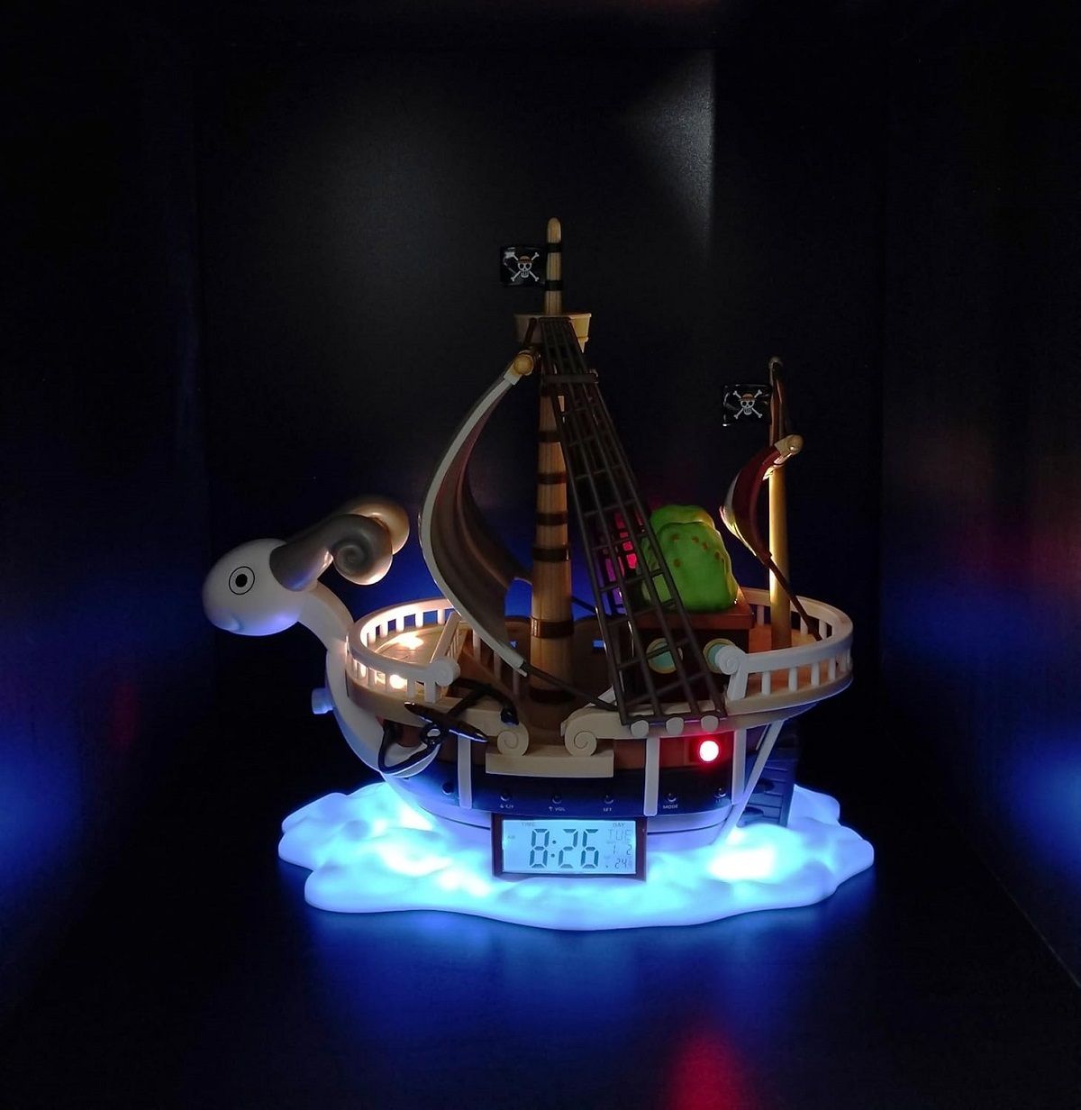 Le réveil lumineux Vogue Merry One Piece de Teknofun : le cadeau parfait pour tous les apprentis pirates