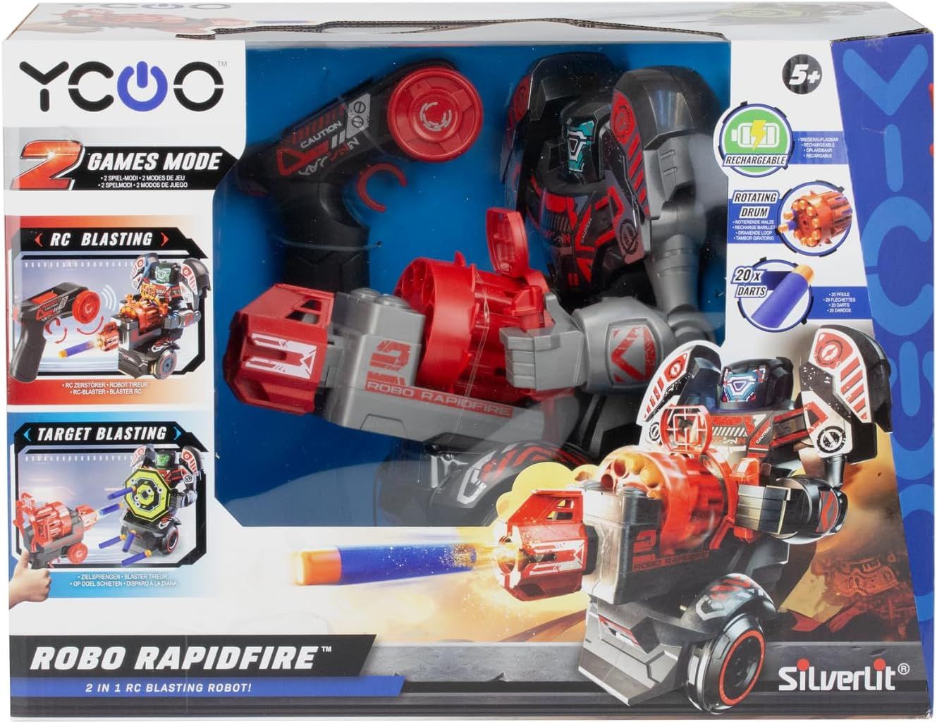 Rapport qualit&eacute; prix du Robot Rapid Fire 2 en 1 Ycoo