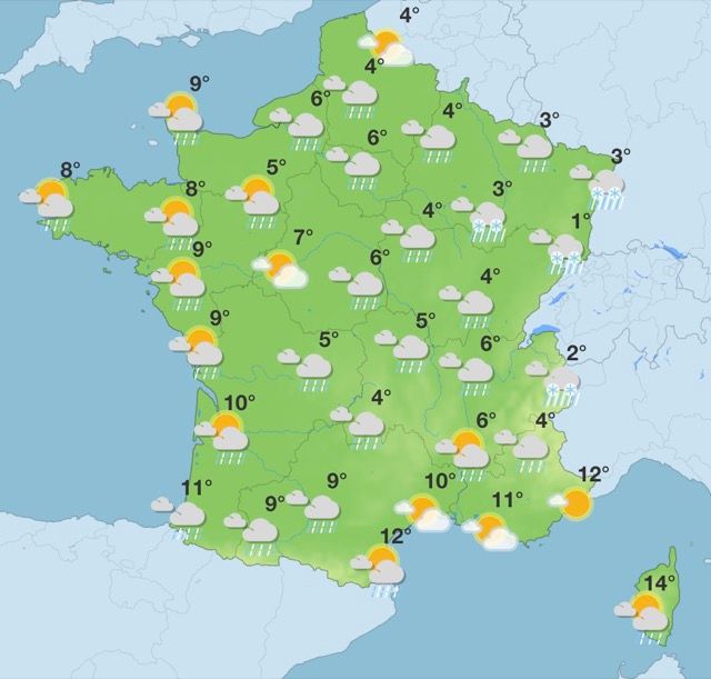Froid, neige puis pluie : ce qui attend vraiment la France la semaine prochaine