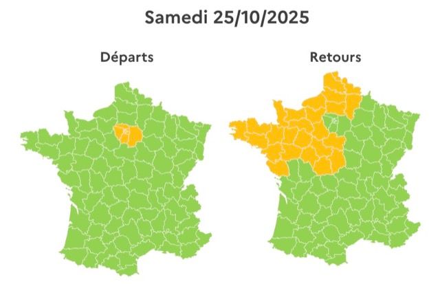 Vacances de la Toussaint : où et quand éviter les bouchons selon Bison Futé