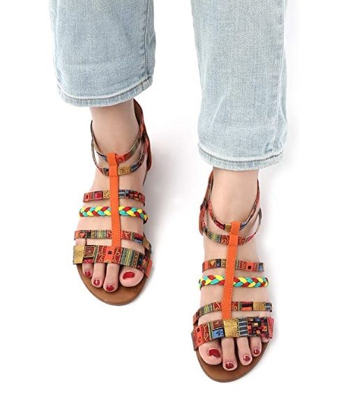 sandales-pas-cher-colorees