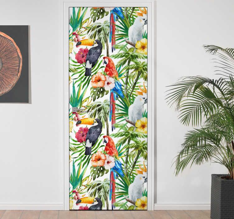 sticker-porte-effet-jungle