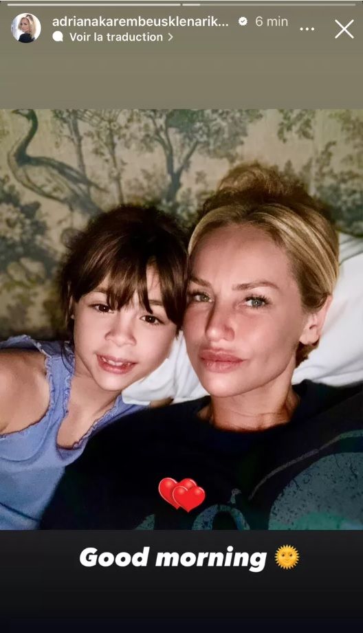 Adriana Karembeu partage une photo tendre avec Nina et sa nouvelle coiffure