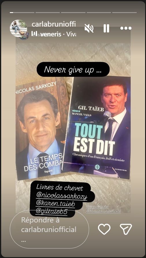Carla Bruni d&eacute;termin&eacute;e &agrave; redorer l&rsquo;image de Nicolas Sarkozy : ce geste symbolique qui en dit long
