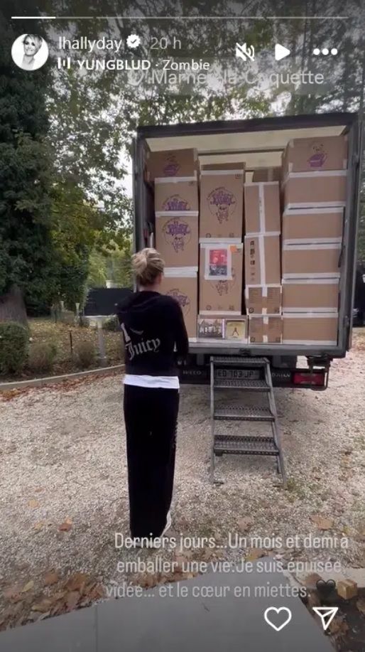 Laeticia Hallyday fait ses adieux d&eacute;chirants &agrave; la maison de Johnny