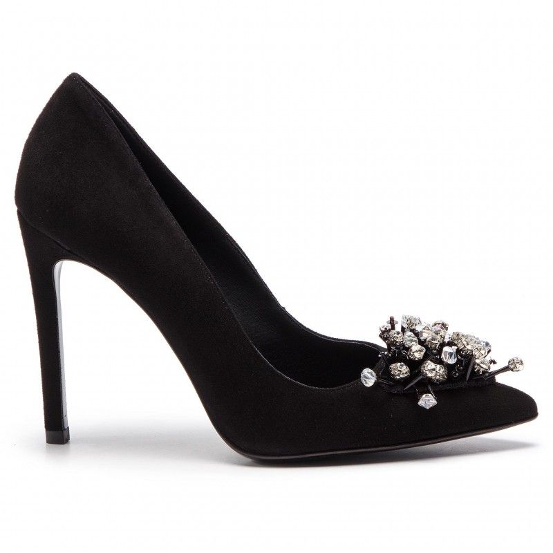 talons-aiguilles-noir-strass
