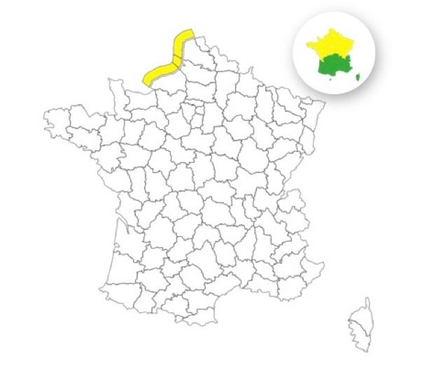 Vagues-submersion : voici les 3 départements placés en vigilance jaune ce samedi 4 octobre 2025