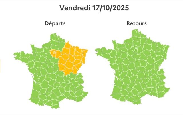 Bison Futé alerte : gros bouchons attendus dès vendredi pour le week-end de la Toussaint