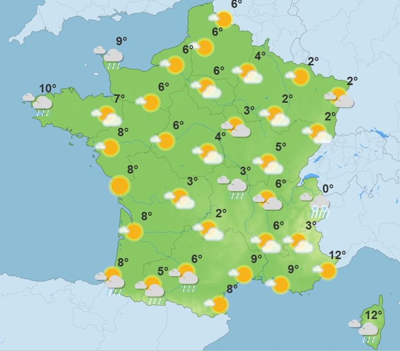 M&eacute;t&eacute;o de la semaine : un net rafra&icirc;chissement des temp&eacute;ratures et un ciel tr&egrave;s agit&eacute;