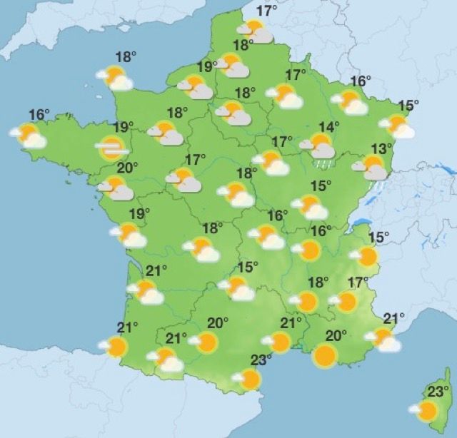 Météo de la semaine du 22 au 28 septembre : après la chaleur, place à un temps automnal vendredi 26 septembre