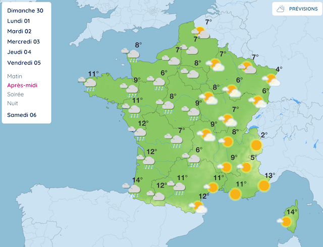 Météo : ce qui nous attend vraiment la semaine prochaine selon Météo-France