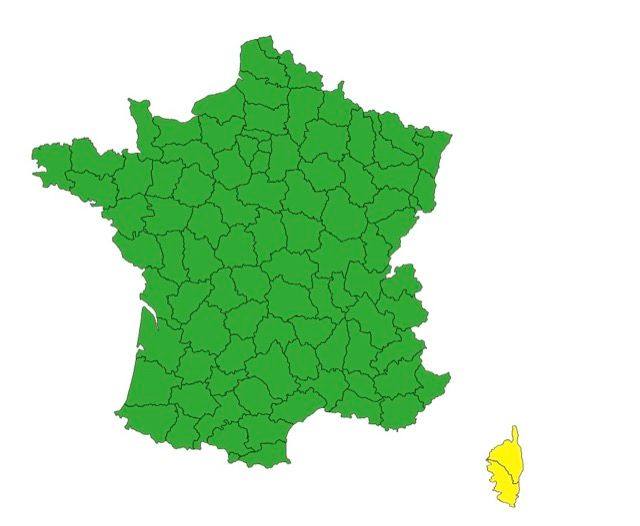 Vents violents : voici les 2 départements placés en vigilance jaune ce dimanche 26 octobre 2025