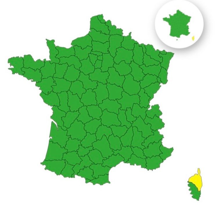 Vents violents : un d&eacute;partement plac&eacute; en vigilance jaune ce samedi 30 ao&ucirc;t 2025
