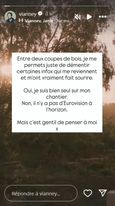 Vianney nouveau directeur de la Star Academy, Eurovision ? Le chanteur fait le point sur ses projets de rentr&eacute;e