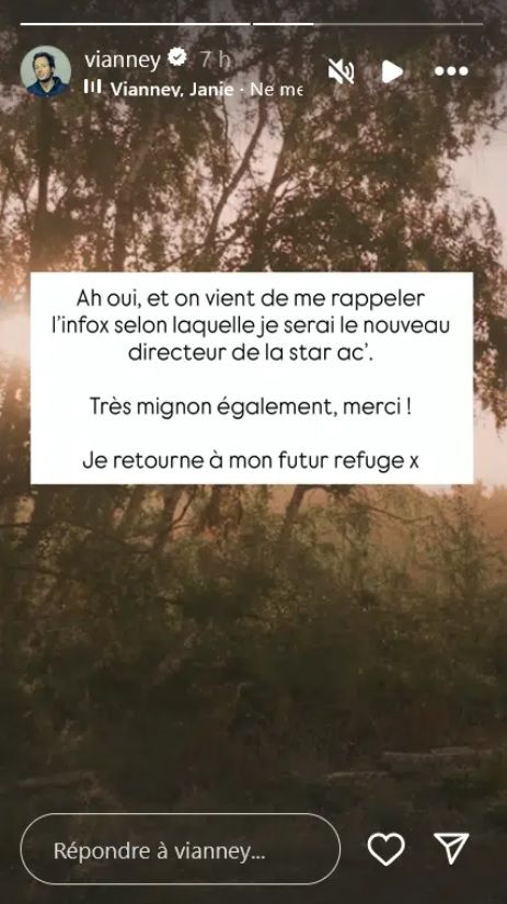 Vianney nouveau directeur de la Star Academy, Eurovision ? Le chanteur fait le point sur ses projets de rentr&eacute;e